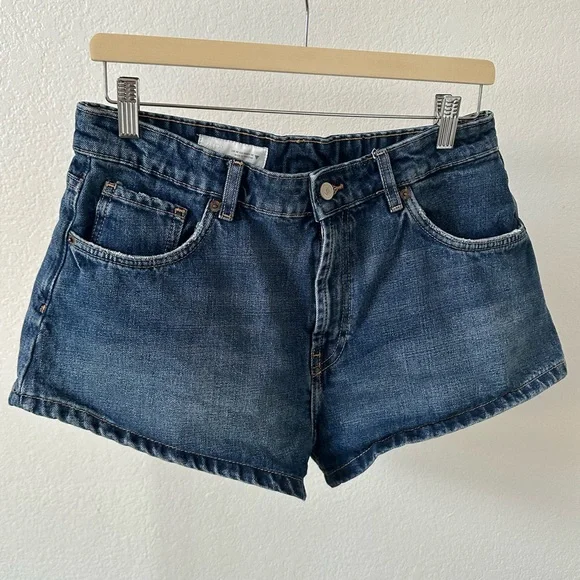 Zara Blue Jean Shorts for Women - Picture 2 of 5